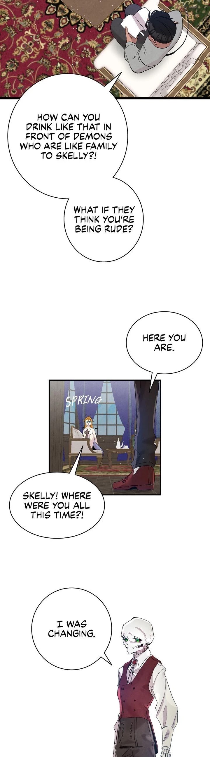 The Skeleton Becomes a Cat Dad chapter 76 page 24