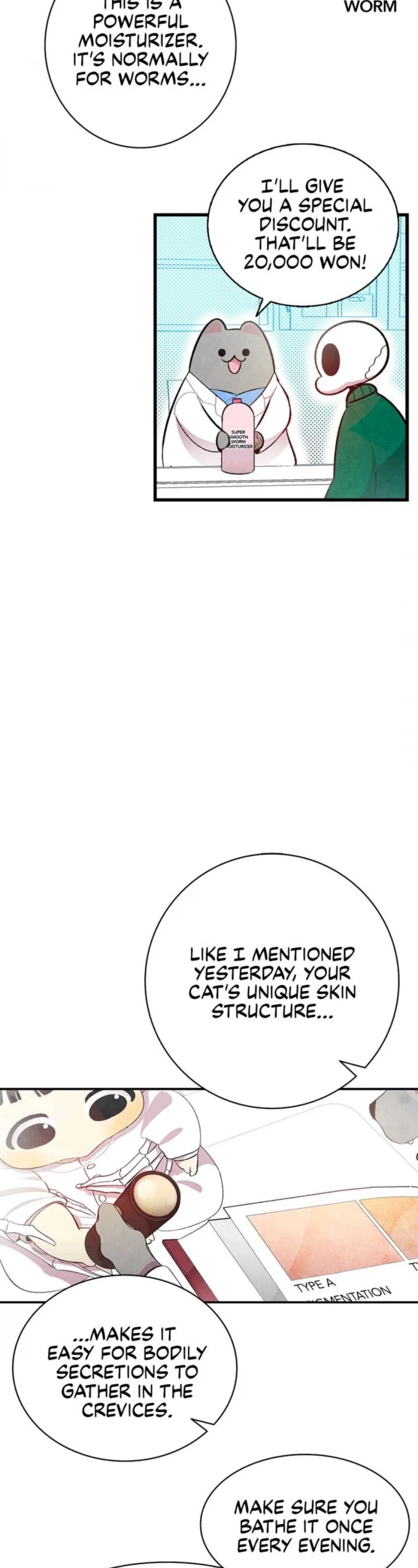 The Skeleton Becomes a Cat Dad chapter 8 page 25