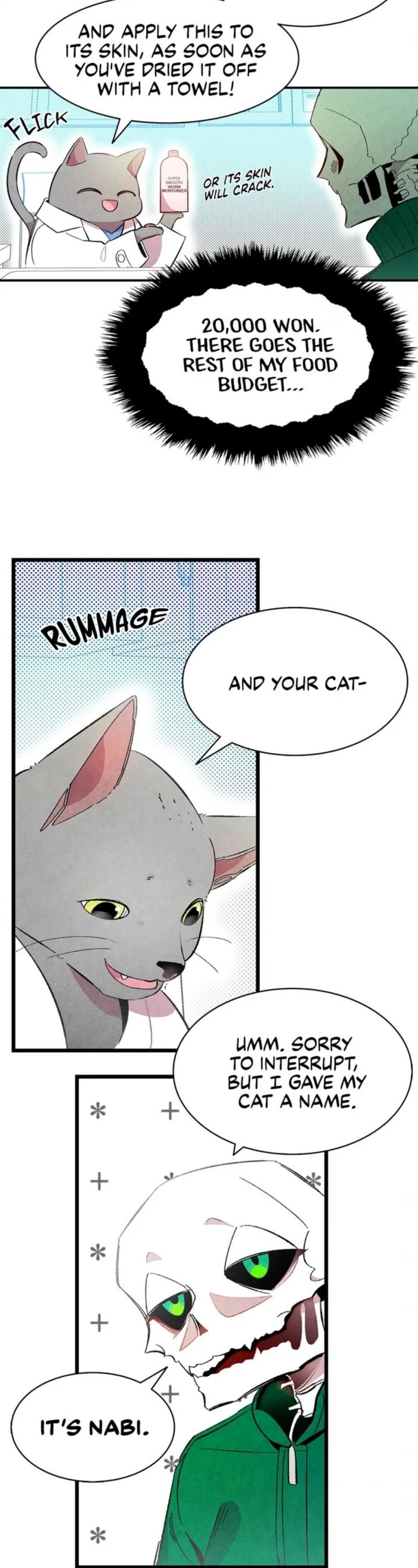 The Skeleton Becomes a Cat Dad chapter 8 page 26