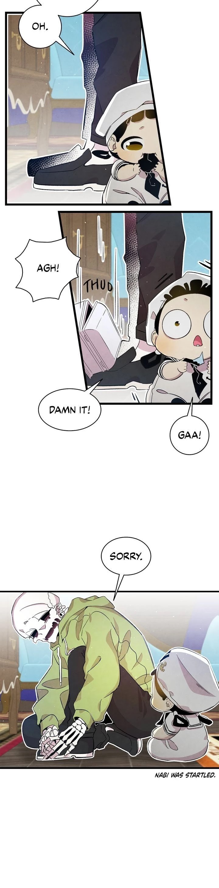 The Skeleton Becomes a Cat Dad chapter 80 page 23