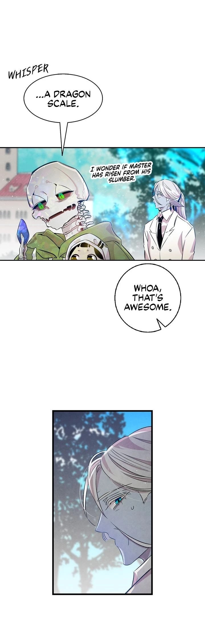 The Skeleton Becomes a Cat Dad chapter 80 page 33