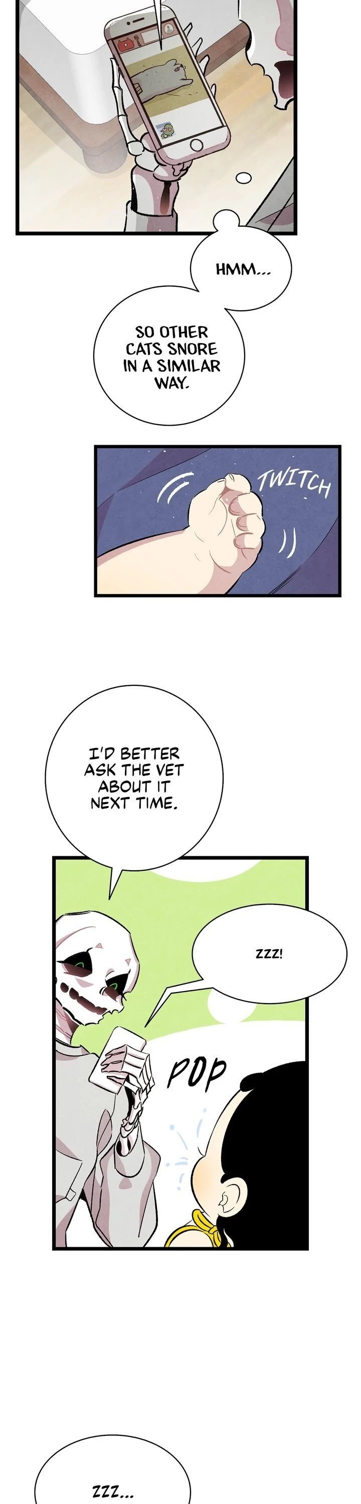 The Skeleton Becomes a Cat Dad chapter 81 page 21