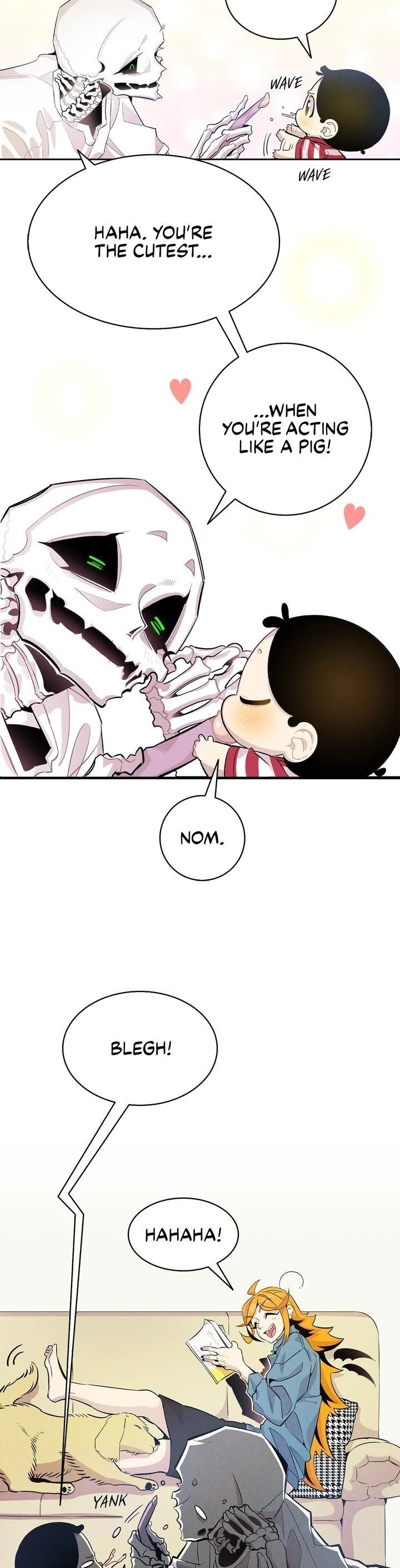 The Skeleton Becomes a Cat Dad chapter 84 page 14