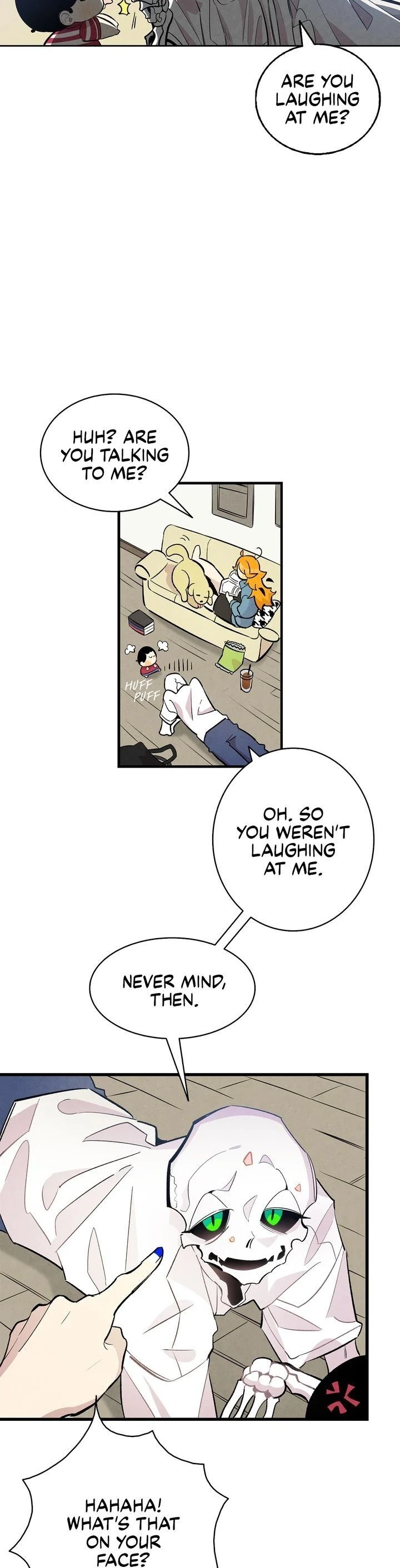 The Skeleton Becomes a Cat Dad chapter 84 page 15