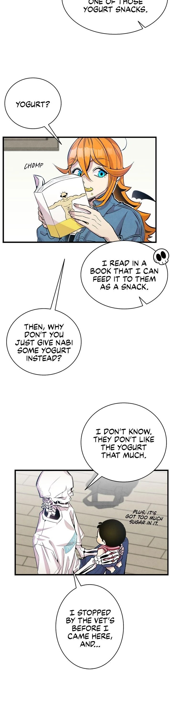 The Skeleton Becomes a Cat Dad chapter 84 page 17