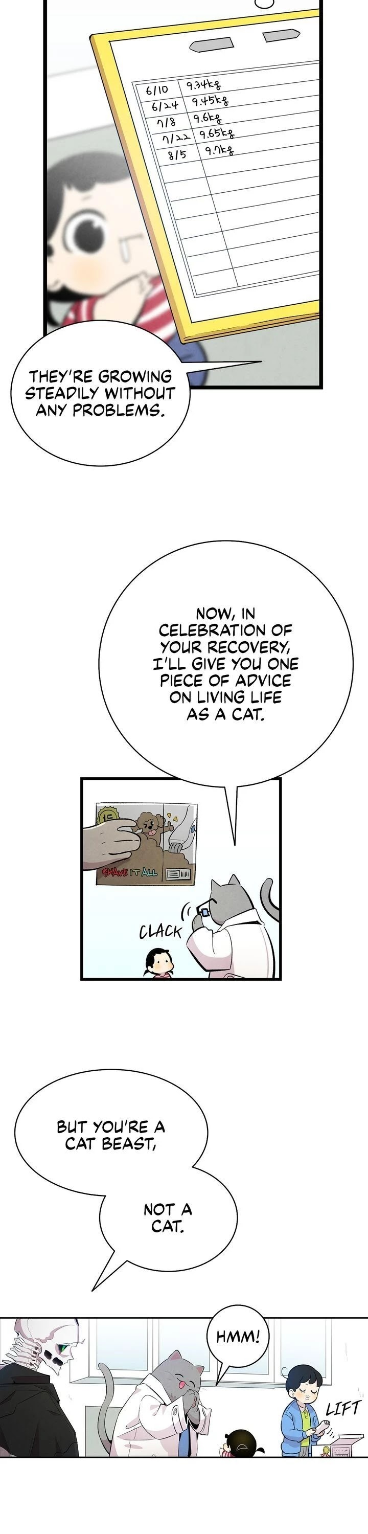 The Skeleton Becomes a Cat Dad chapter 84 page 20