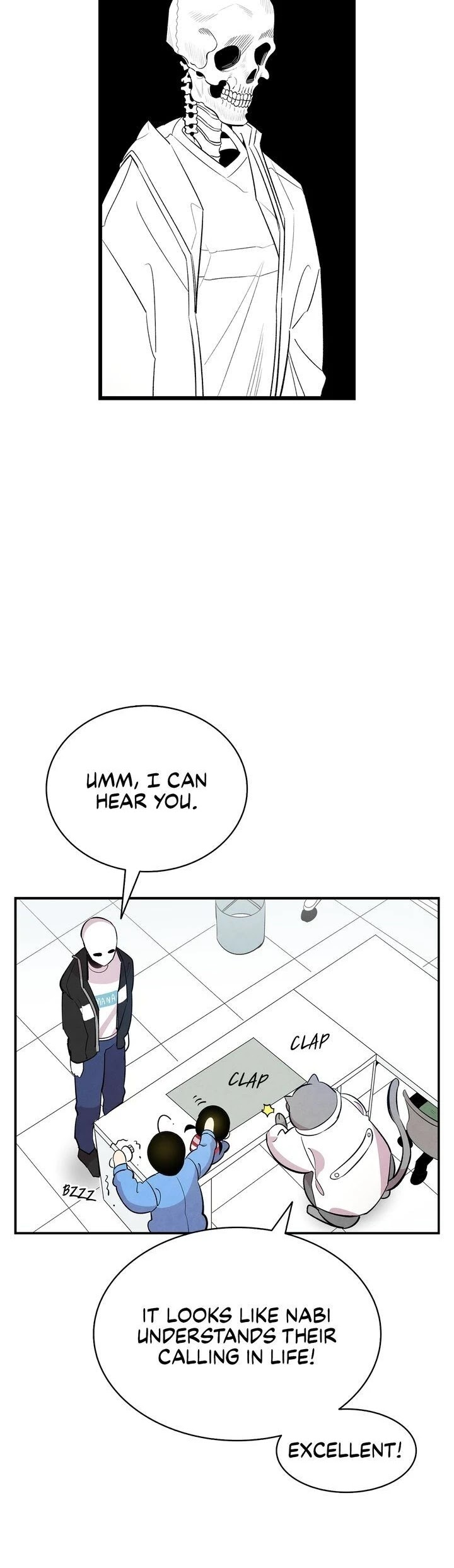 The Skeleton Becomes a Cat Dad chapter 84 page 22