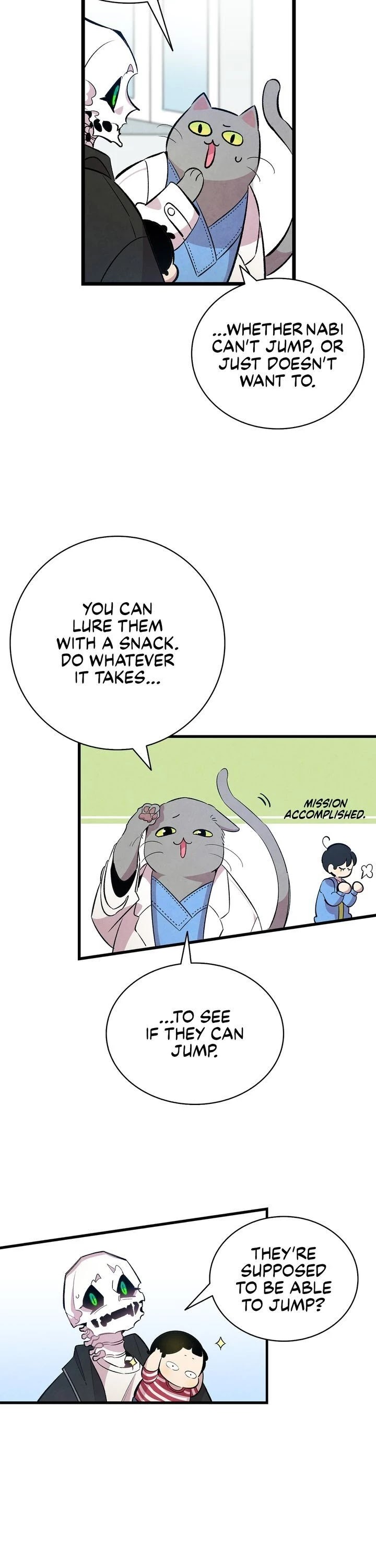 The Skeleton Becomes a Cat Dad chapter 84 page 25