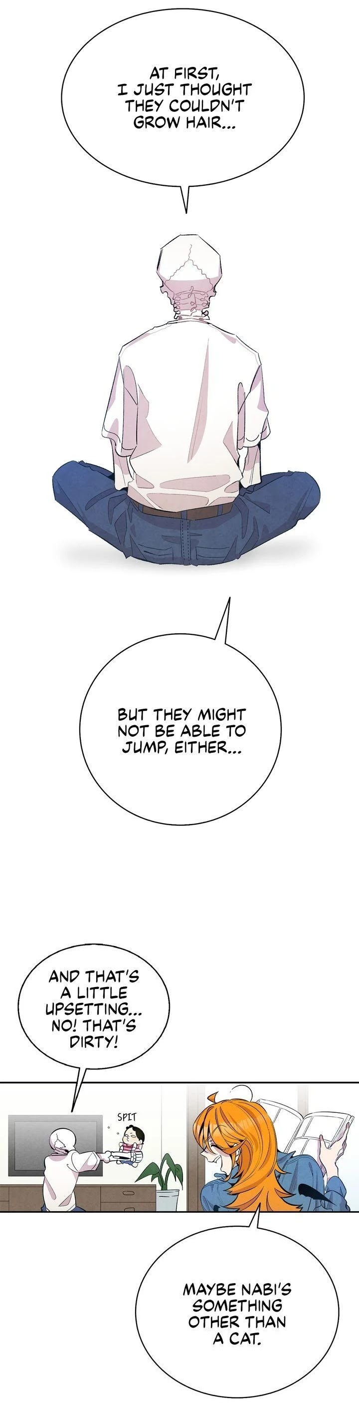 The Skeleton Becomes a Cat Dad chapter 84 page 26