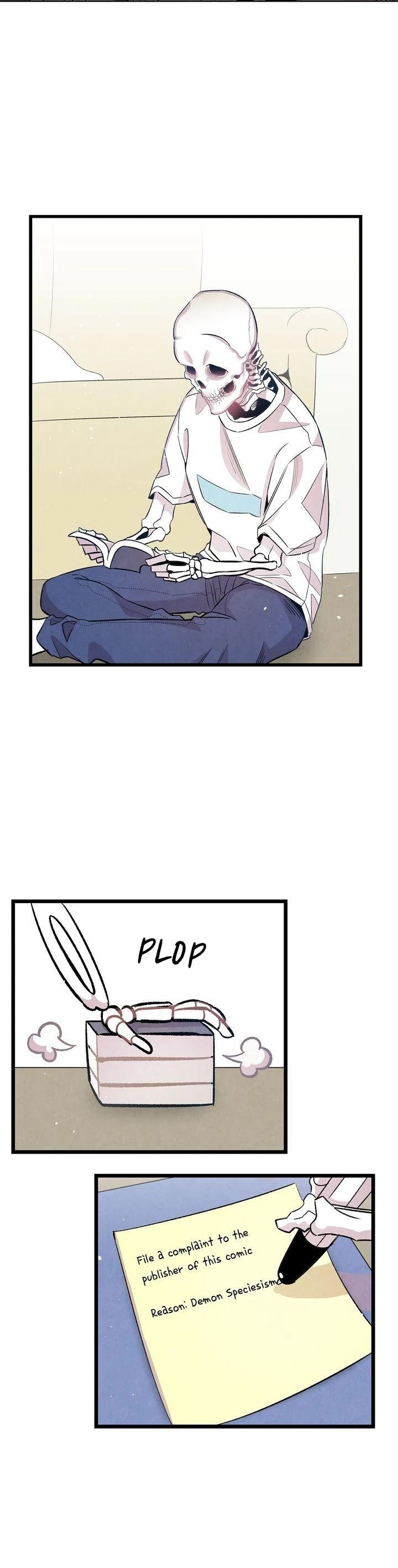 The Skeleton Becomes a Cat Dad chapter 85 page 17