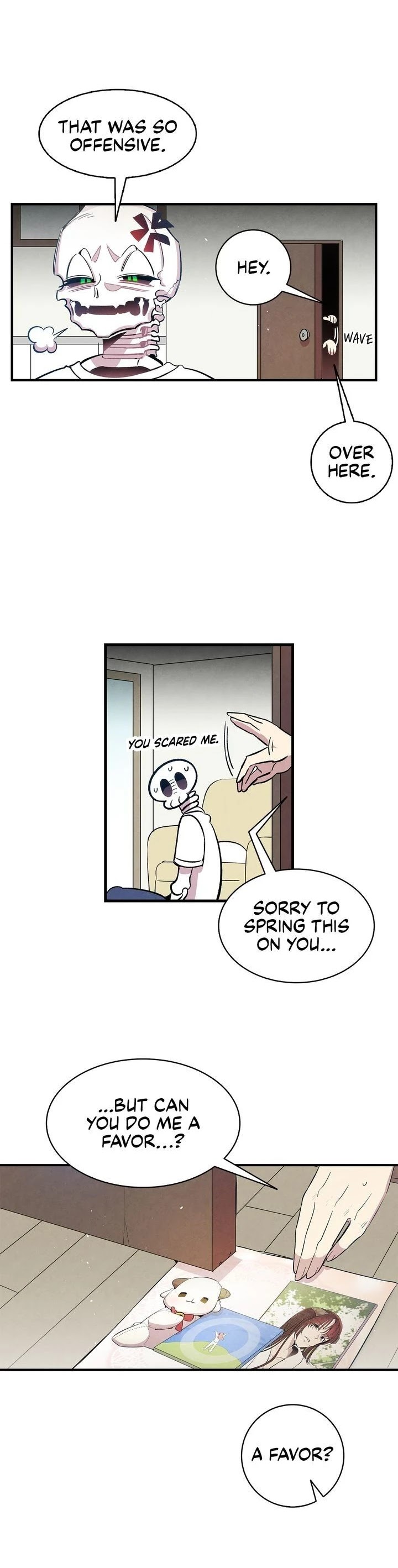 The Skeleton Becomes a Cat Dad chapter 85 page 18