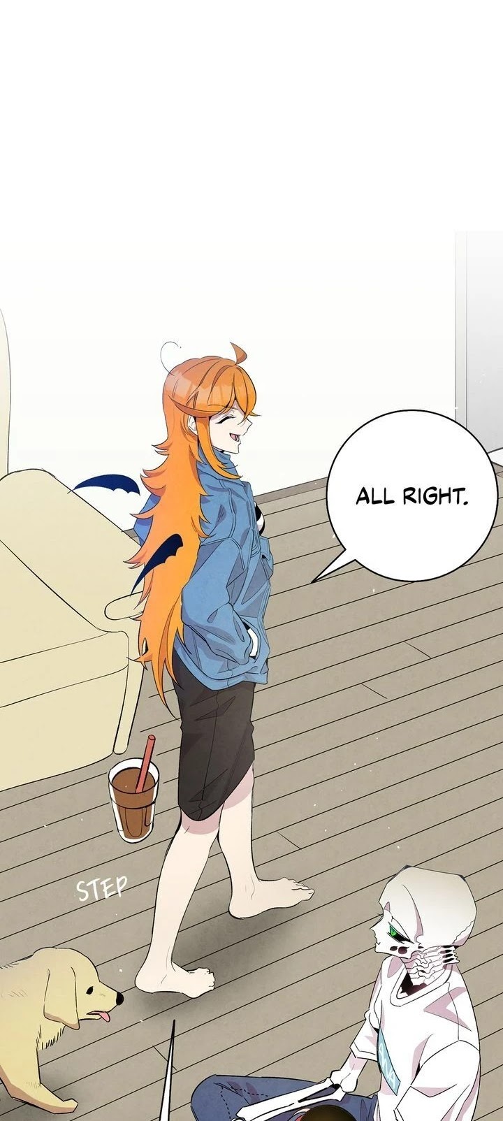 The Skeleton Becomes a Cat Dad chapter 85 page 4