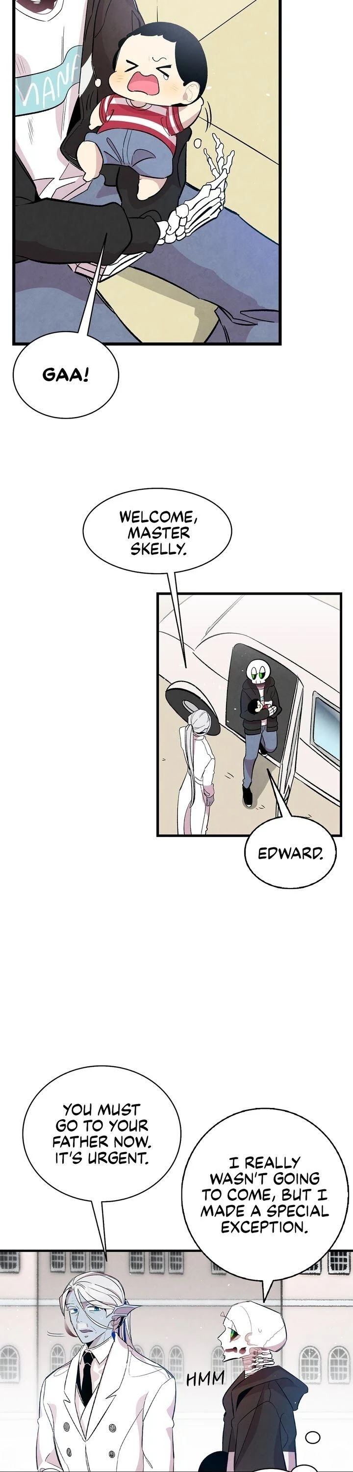 The Skeleton Becomes a Cat Dad chapter 86 page 25