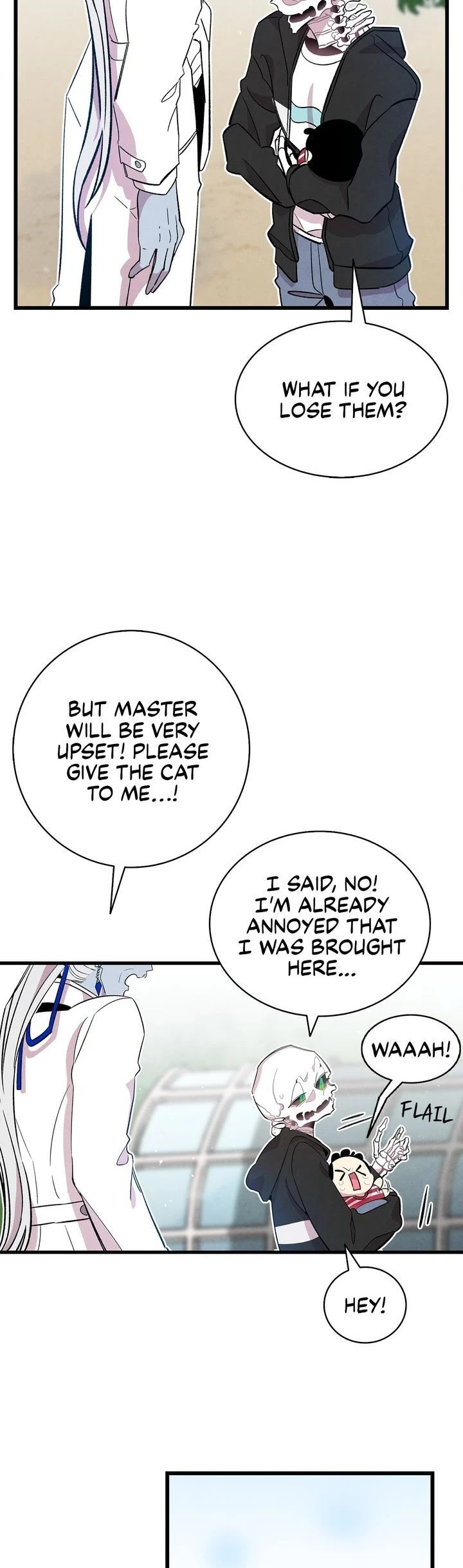 The Skeleton Becomes a Cat Dad chapter 86 page 27