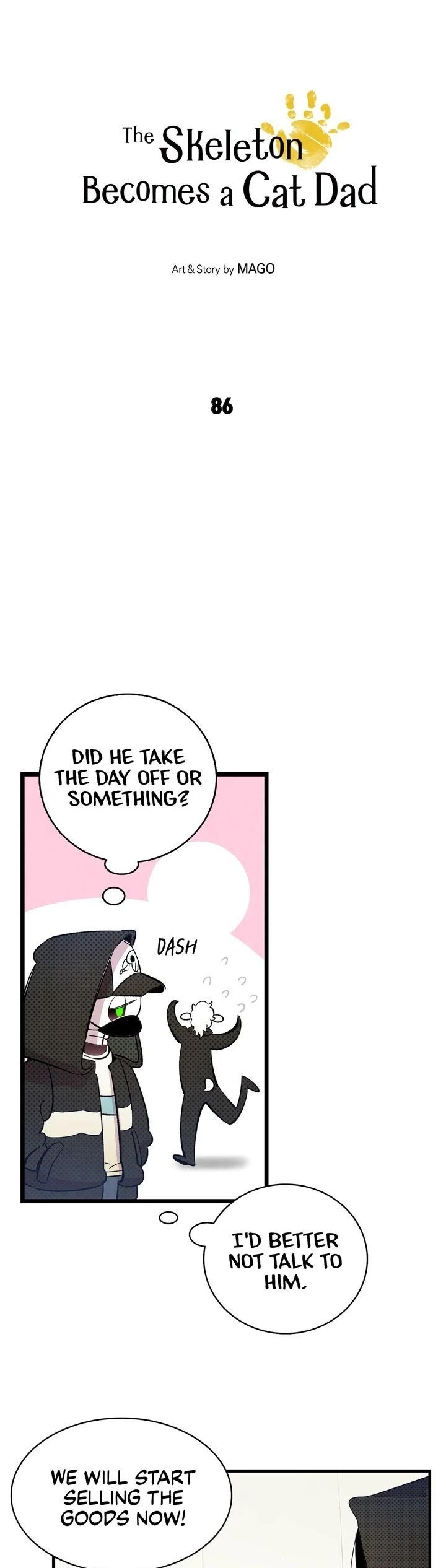 The Skeleton Becomes a Cat Dad chapter 86 page 3