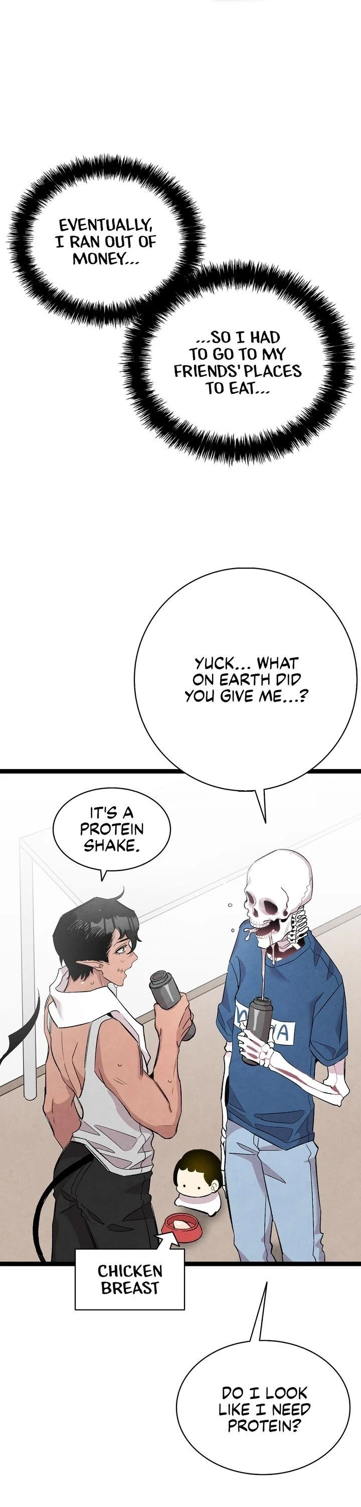 The Skeleton Becomes a Cat Dad chapter 88 page 16