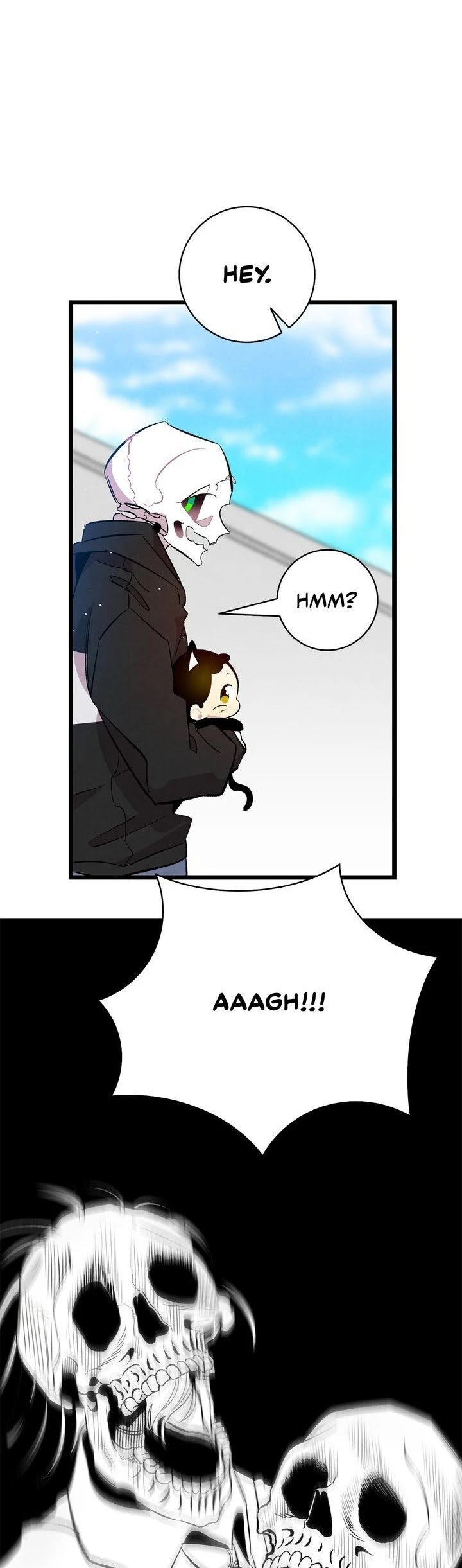 The Skeleton Becomes a Cat Dad chapter 88 page 30