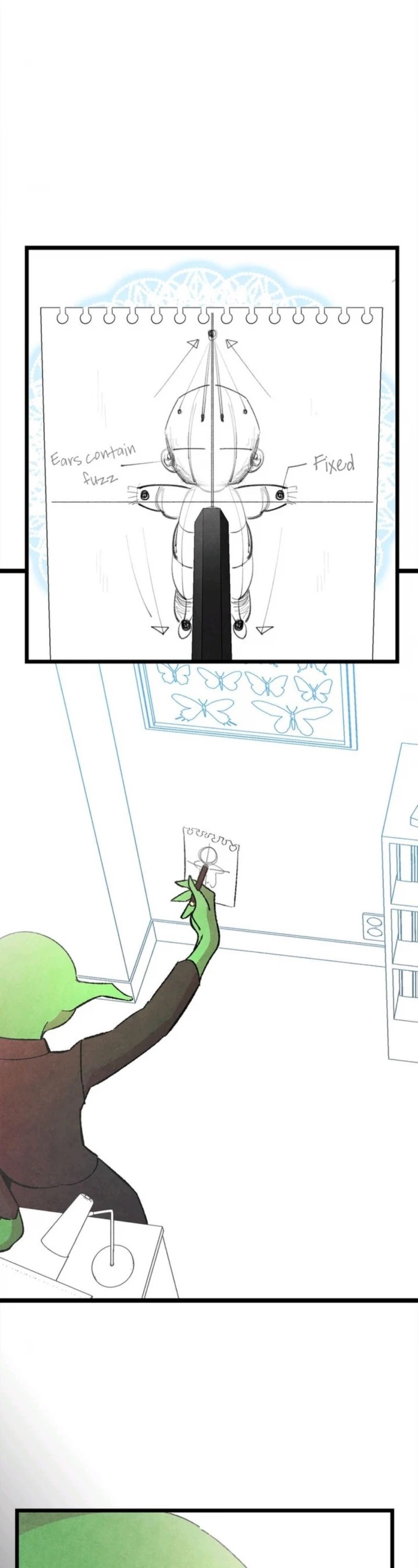 The Skeleton Becomes a Cat Dad chapter 9 page 1