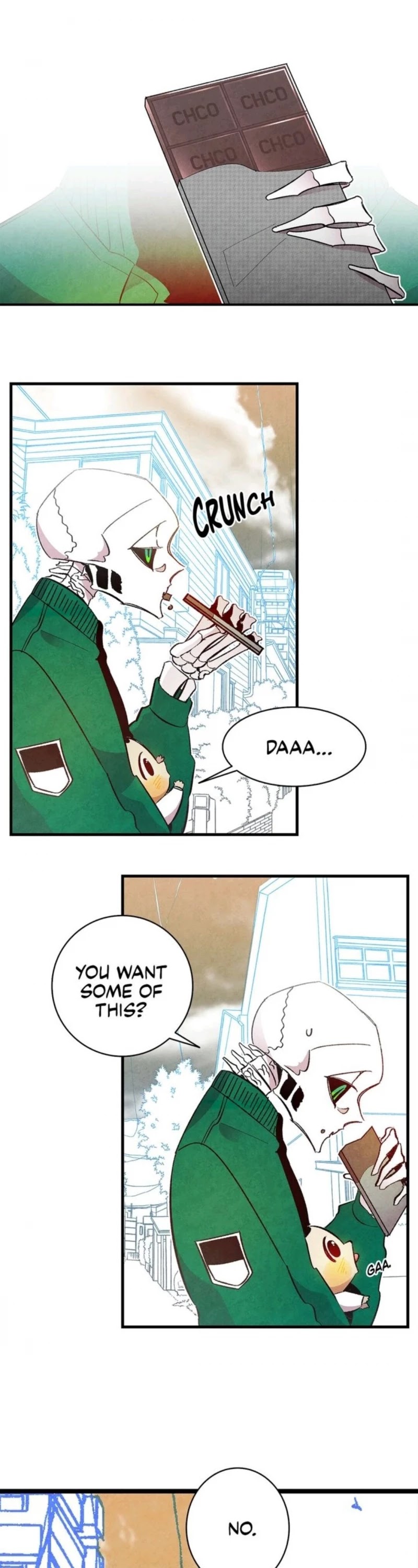 The Skeleton Becomes a Cat Dad chapter 9 page 29