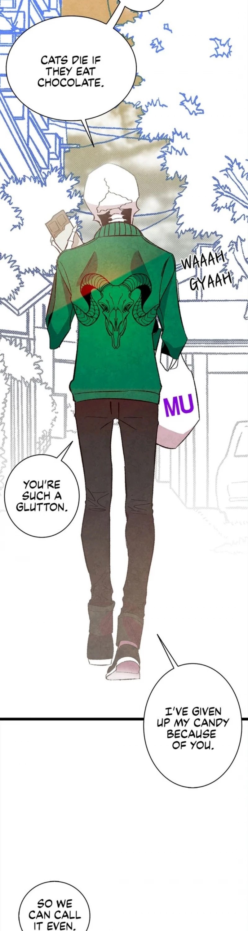 The Skeleton Becomes a Cat Dad chapter 9 page 30