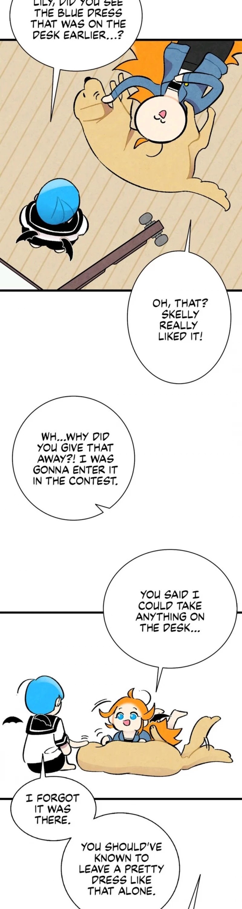 The Skeleton Becomes a Cat Dad chapter 9 page 33