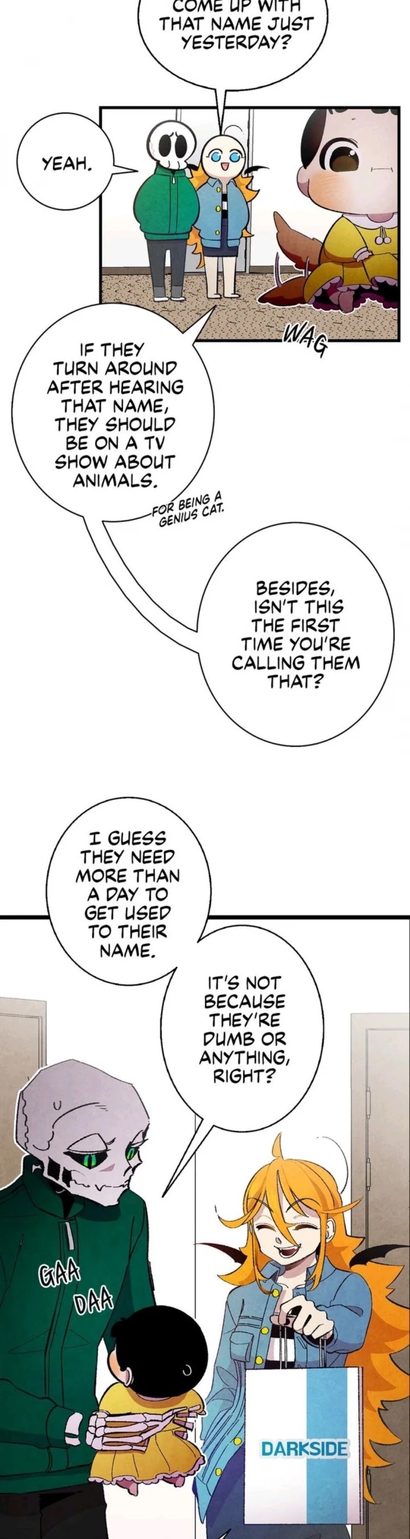 The Skeleton Becomes a Cat Dad chapter 9 page 5