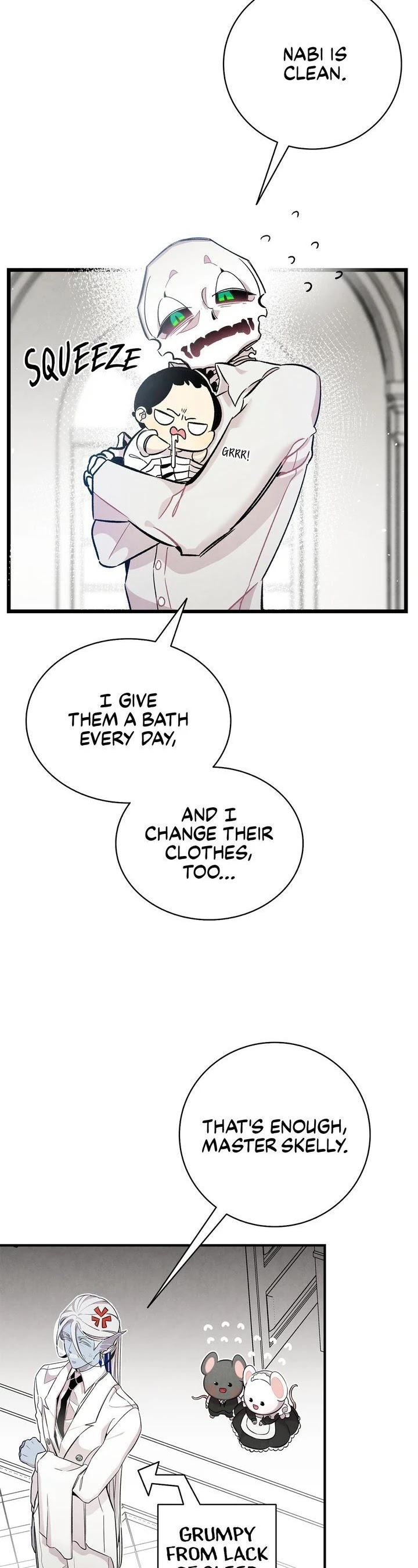 The Skeleton Becomes a Cat Dad chapter 90 page 14