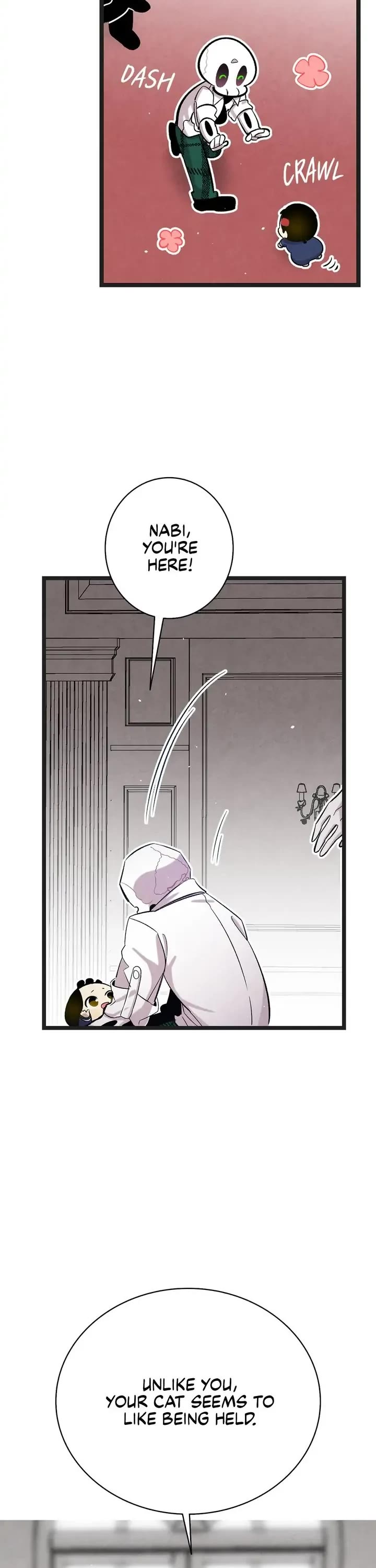 The Skeleton Becomes a Cat Dad chapter 91 page 14