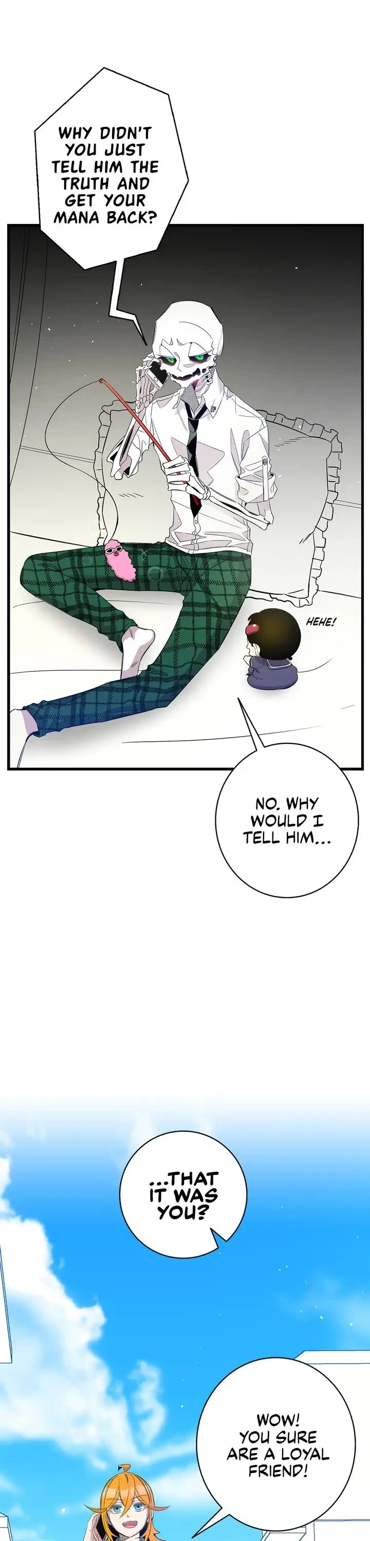 The Skeleton Becomes a Cat Dad chapter 93 page 12