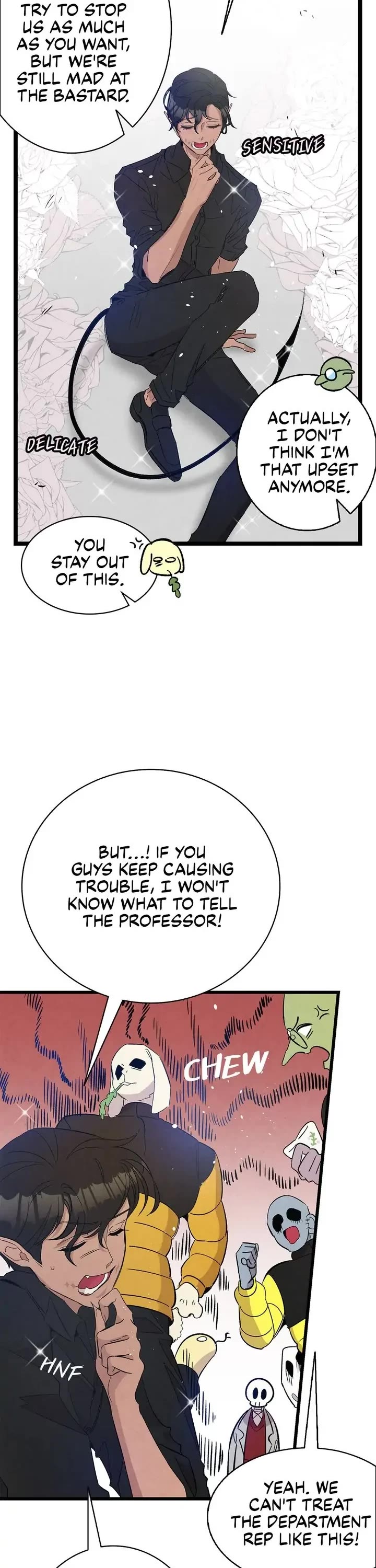 The Skeleton Becomes a Cat Dad chapter 93 page 17