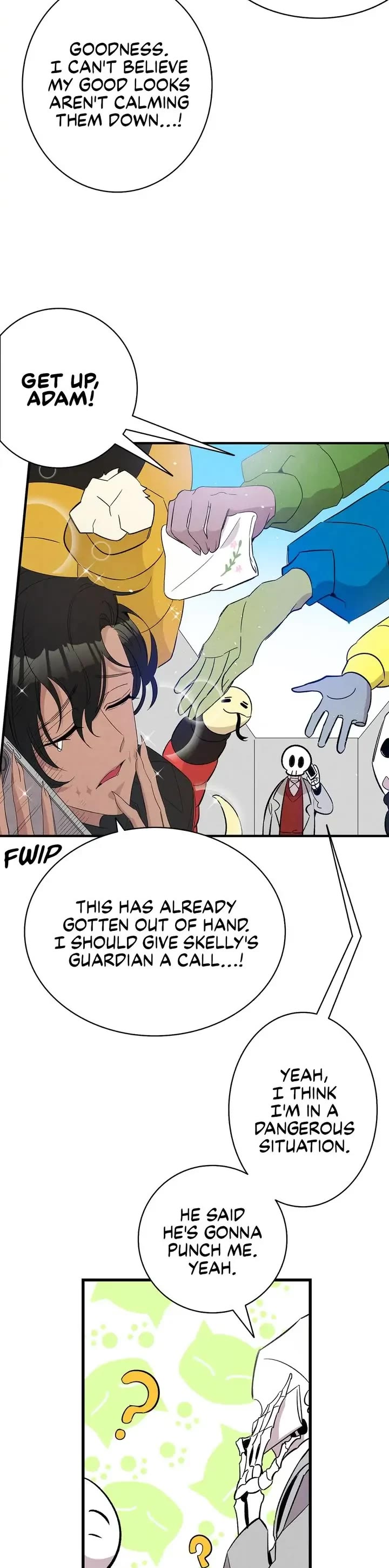 The Skeleton Becomes a Cat Dad chapter 93 page 18