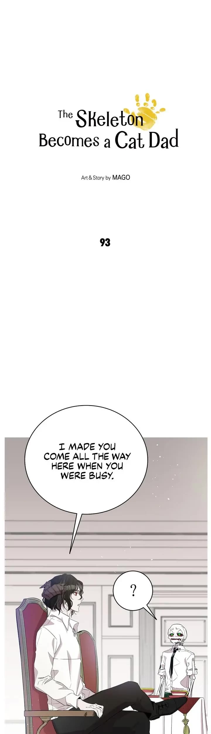 The Skeleton Becomes a Cat Dad chapter 93 page 3