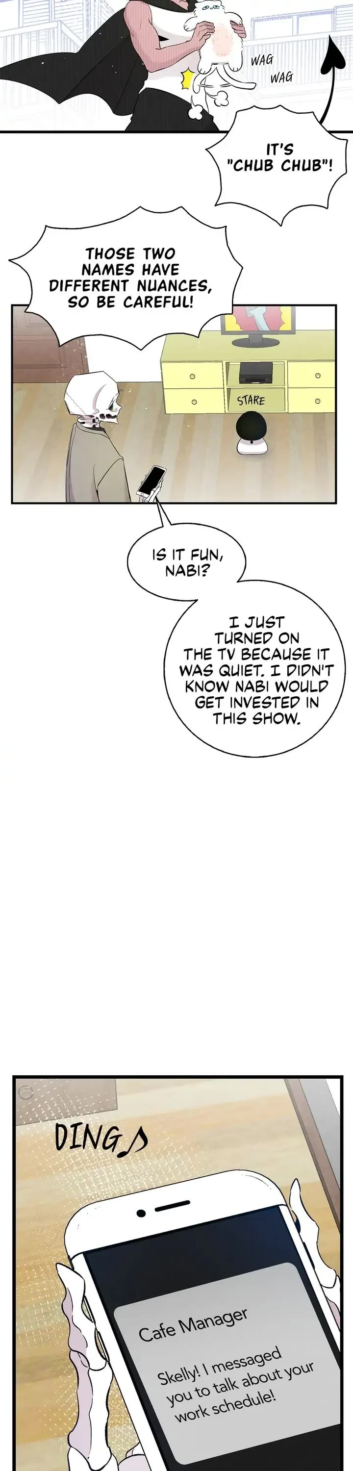 The Skeleton Becomes a Cat Dad chapter 94 page 26