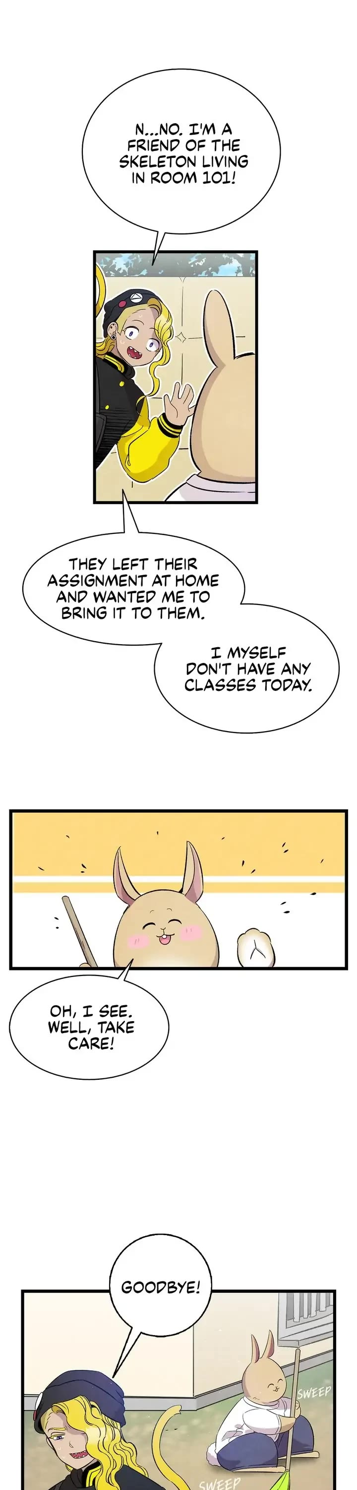 The Skeleton Becomes a Cat Dad chapter 95 page 21