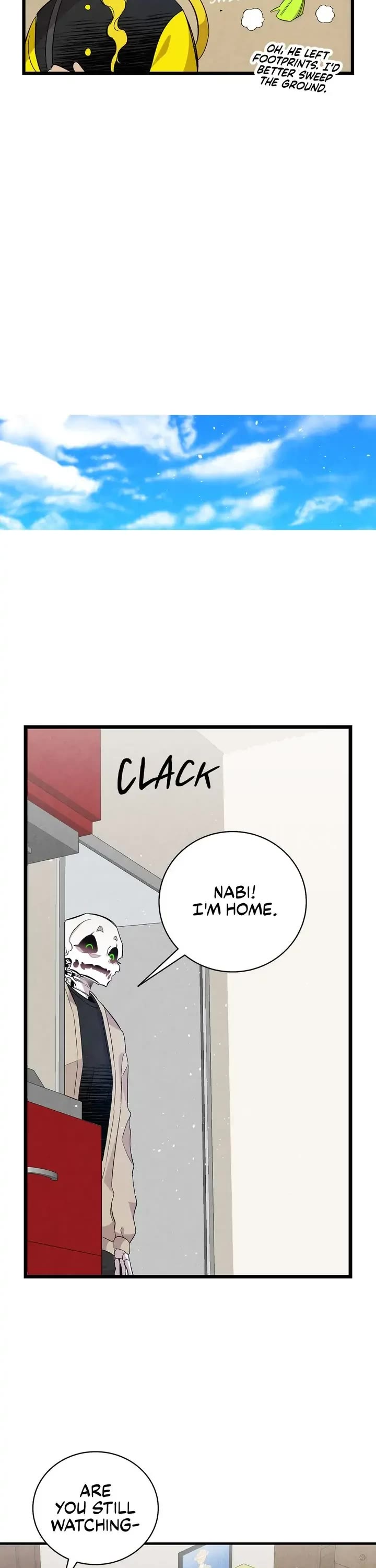 The Skeleton Becomes a Cat Dad chapter 95 page 22