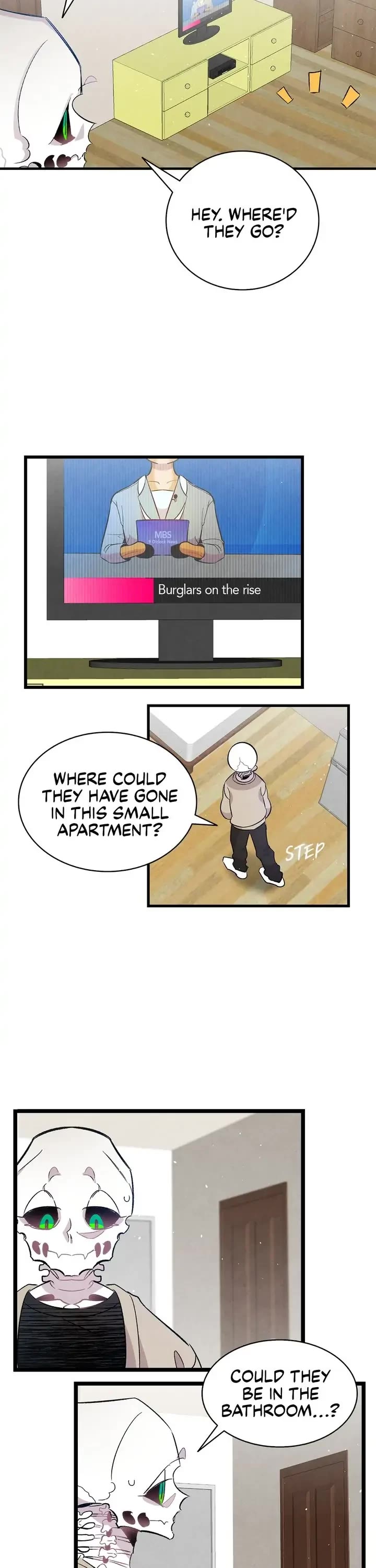 The Skeleton Becomes a Cat Dad chapter 95 page 23