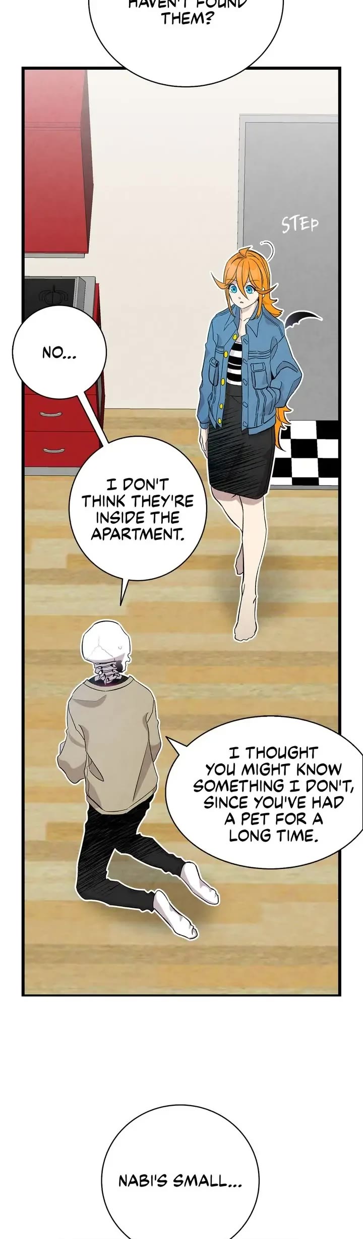 The Skeleton Becomes a Cat Dad chapter 96 page 14