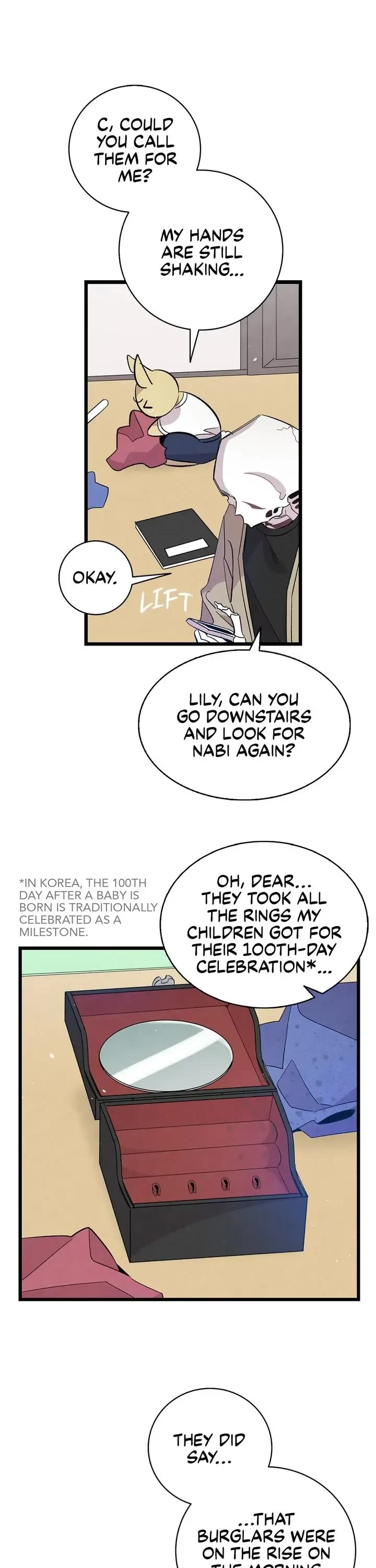 The Skeleton Becomes a Cat Dad chapter 96 page 30