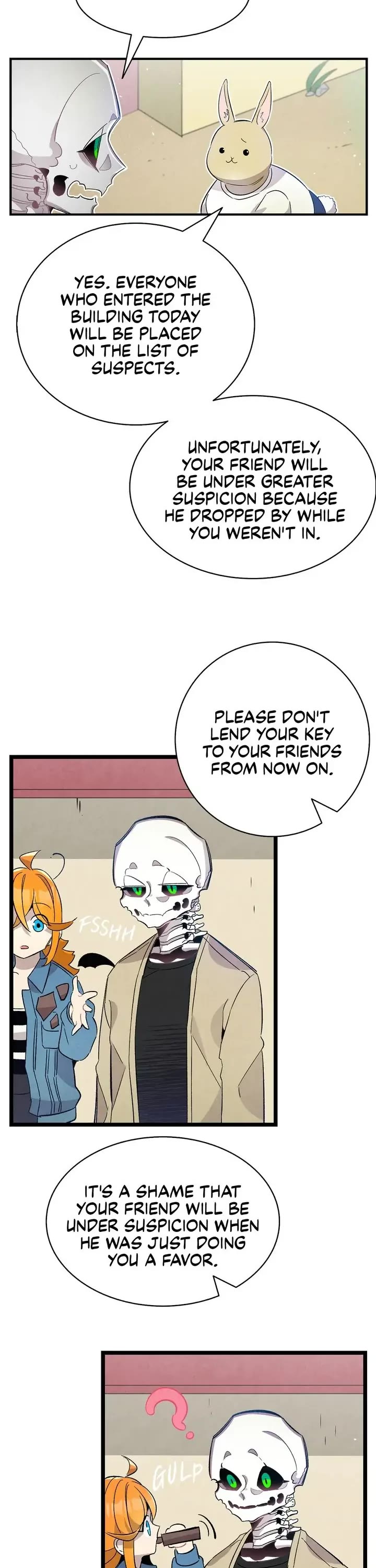 The Skeleton Becomes a Cat Dad chapter 97 page 12