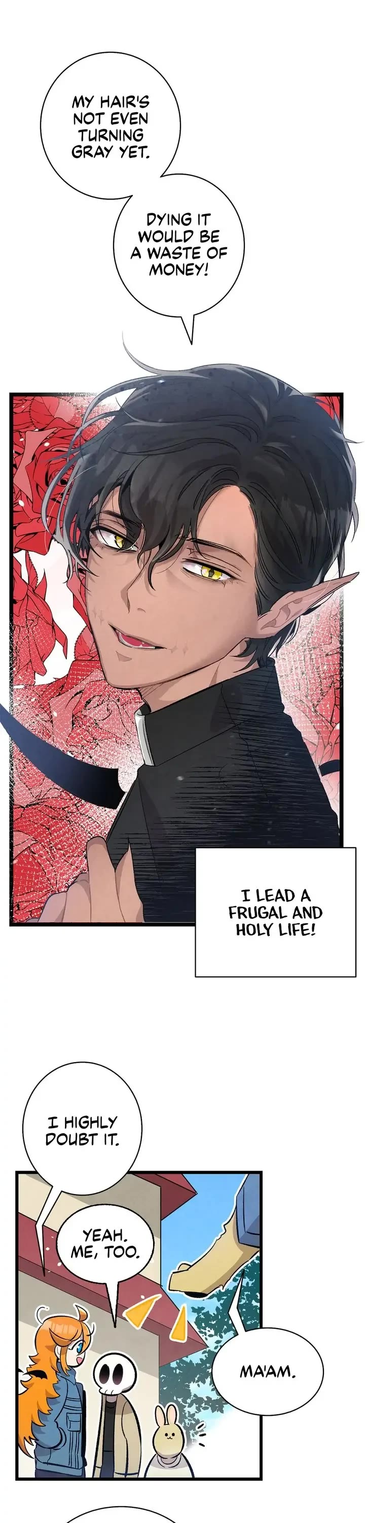 The Skeleton Becomes a Cat Dad chapter 97 page 17