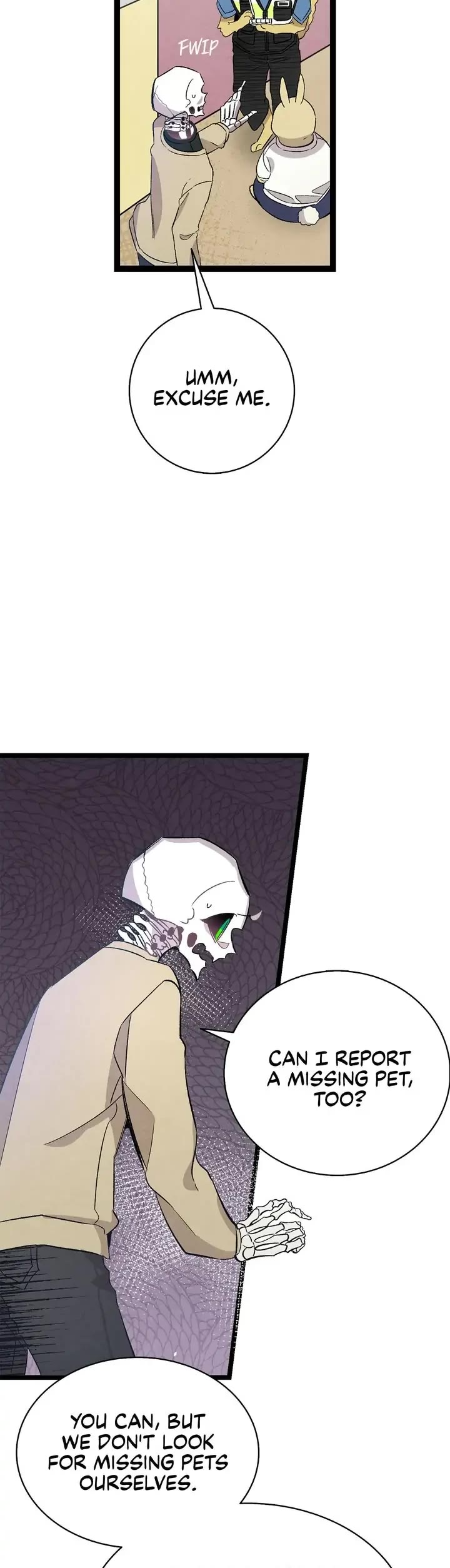 The Skeleton Becomes a Cat Dad chapter 97 page 9