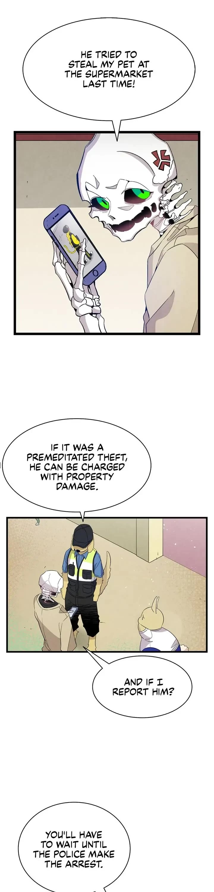 The Skeleton Becomes a Cat Dad chapter 98 page 11