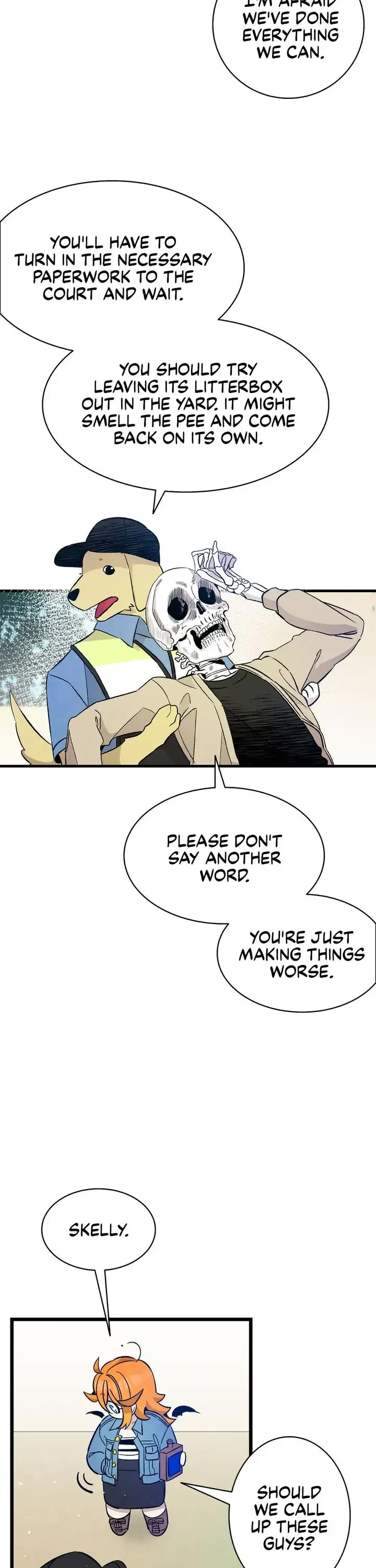 The Skeleton Becomes a Cat Dad chapter 98 page 16