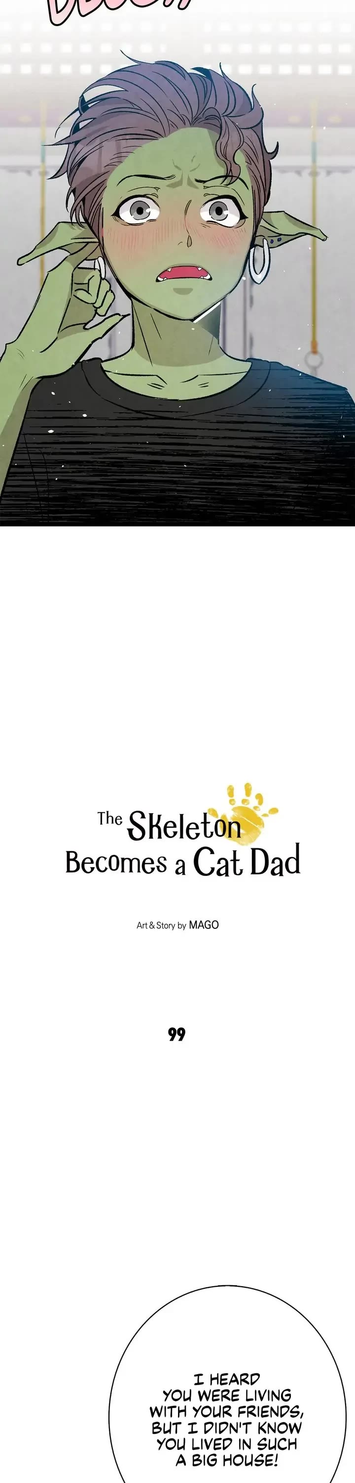 The Skeleton Becomes a Cat Dad chapter 99 page 2