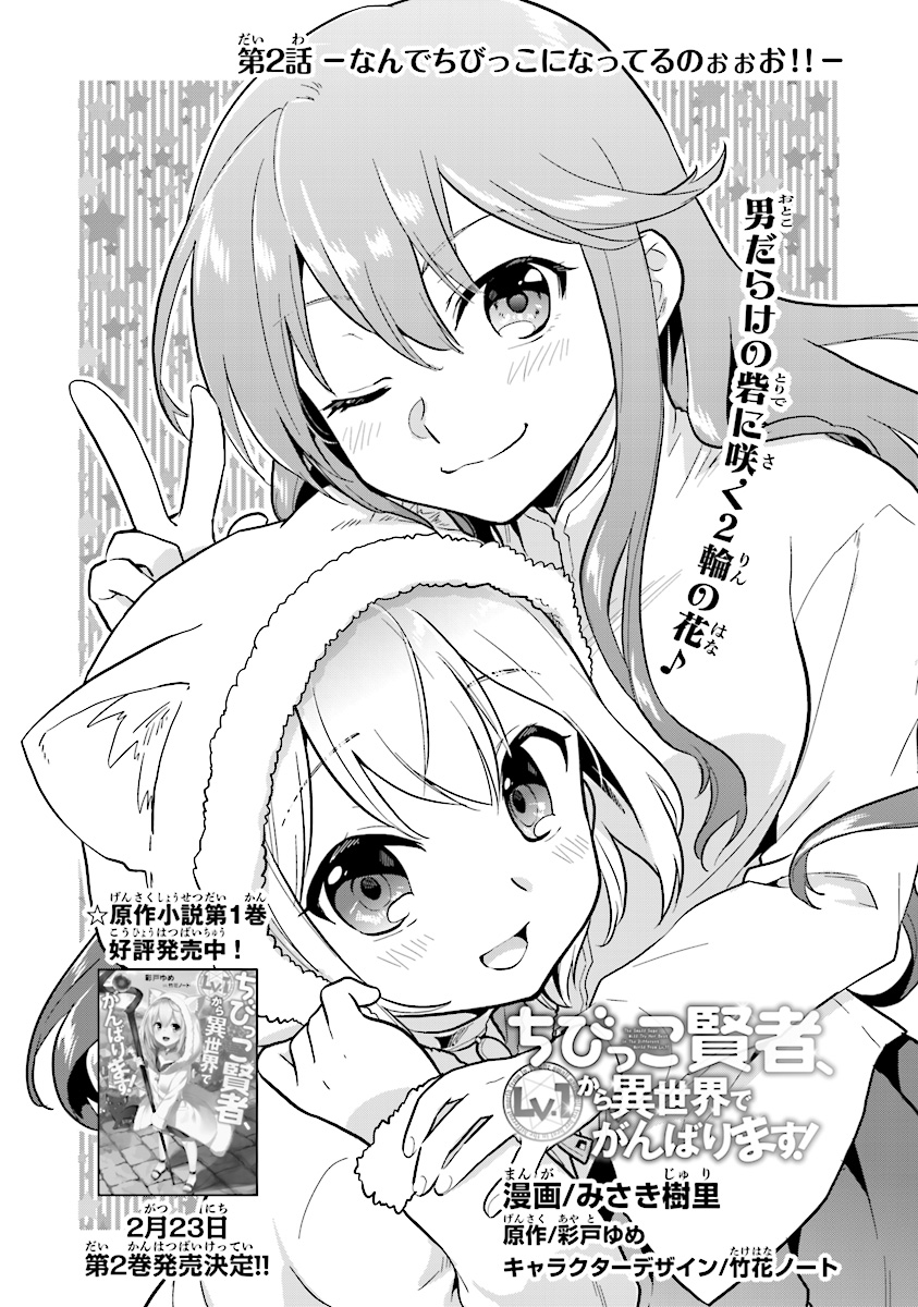 The Small Sage Will Try Her Best In the Different World from Lv. 1! chapter 2 page 1