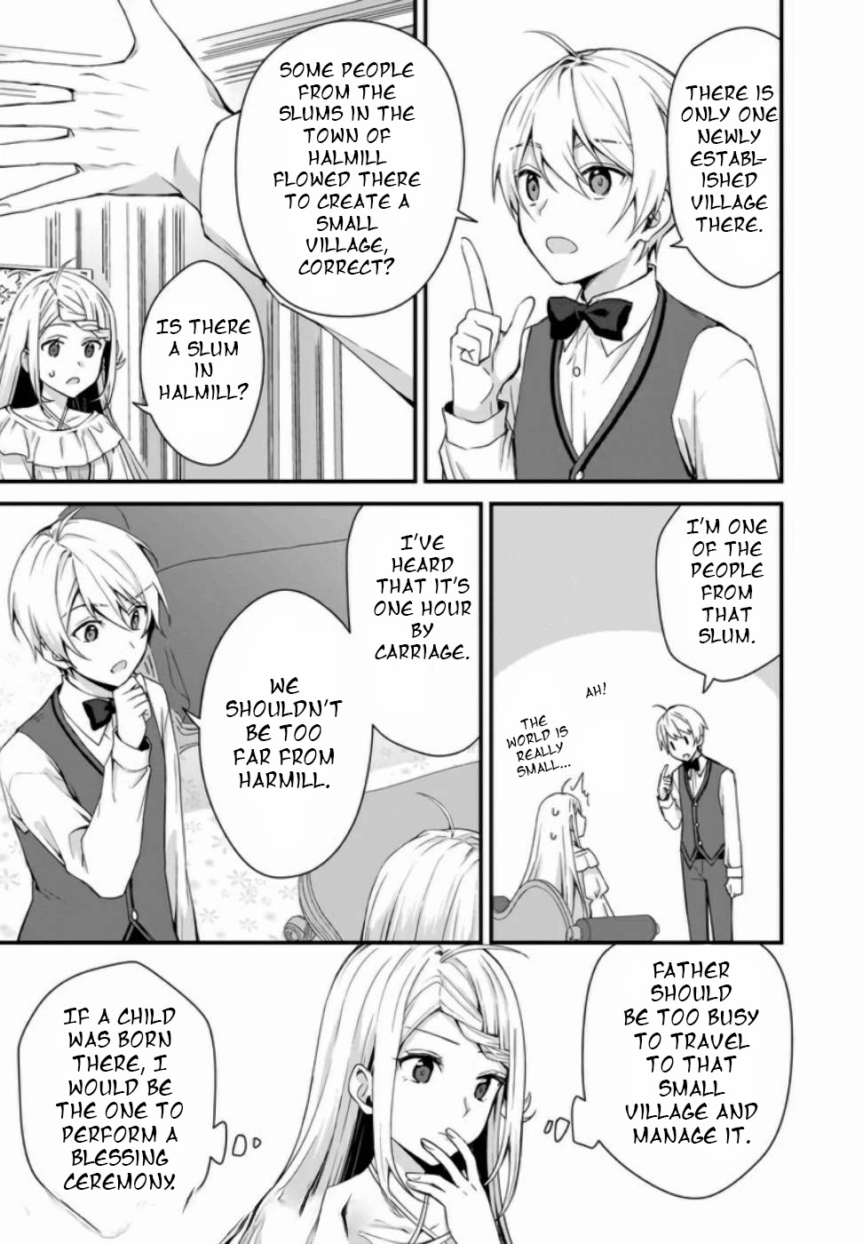 The Small Village of the Young Lady Without Blessing chapter 4 page 8