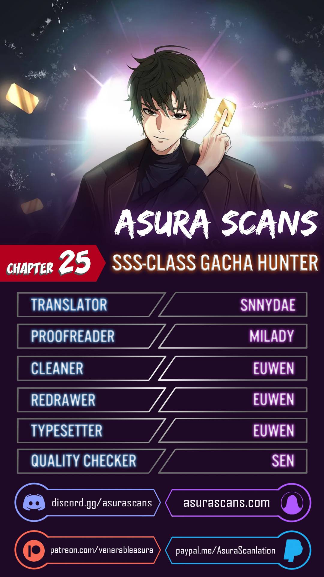 The SSS-Rank Hunter’s Lucky Draw chapter 25 page 1