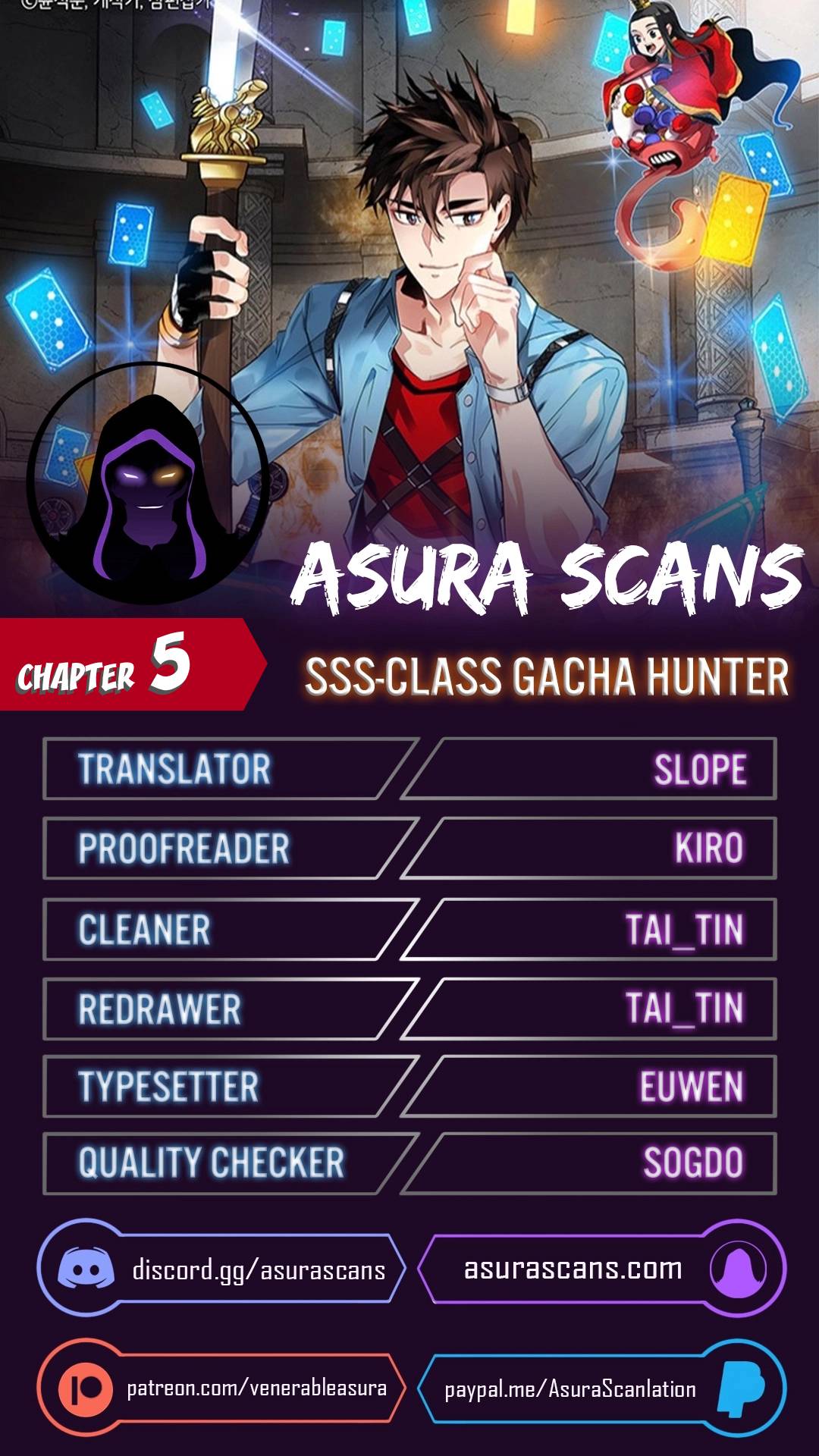 The SSS-Rank Hunter’s Lucky Draw chapter 5 page 1