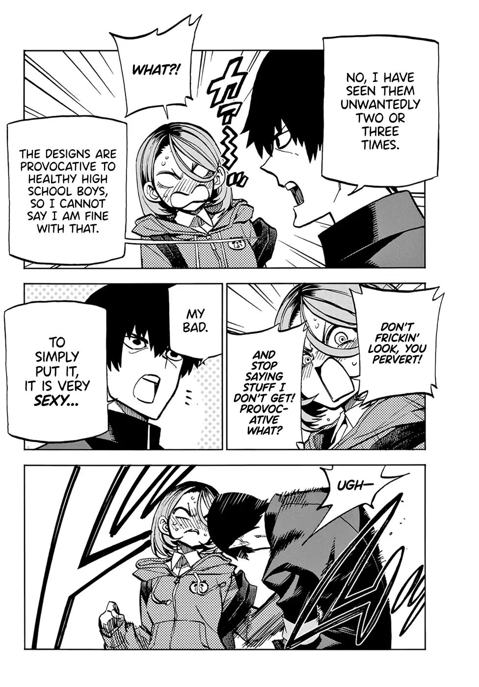 The Story Between a Dumb Prefect and a High School Girl with an Inappropriate Skirt Length chapter 1 page 6