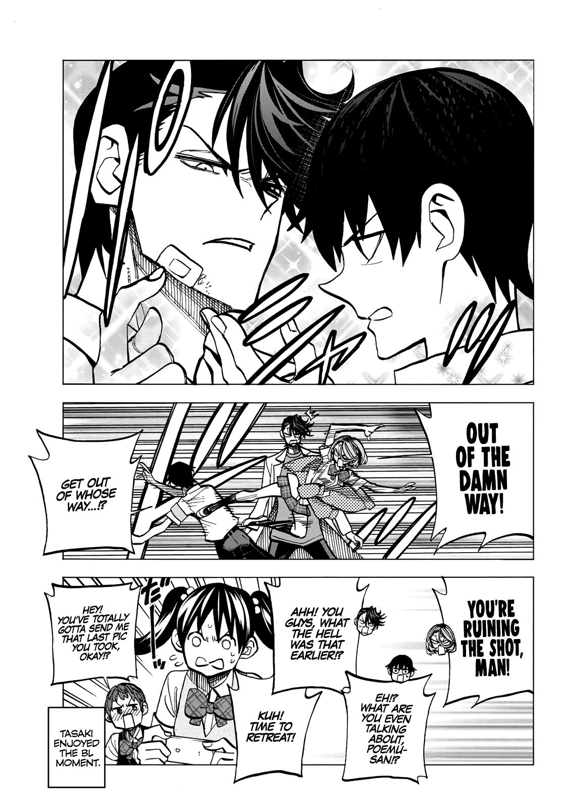 The Story Between a Dumb Prefect and a High School Girl with an Inappropriate Skirt Length chapter 10 page 12